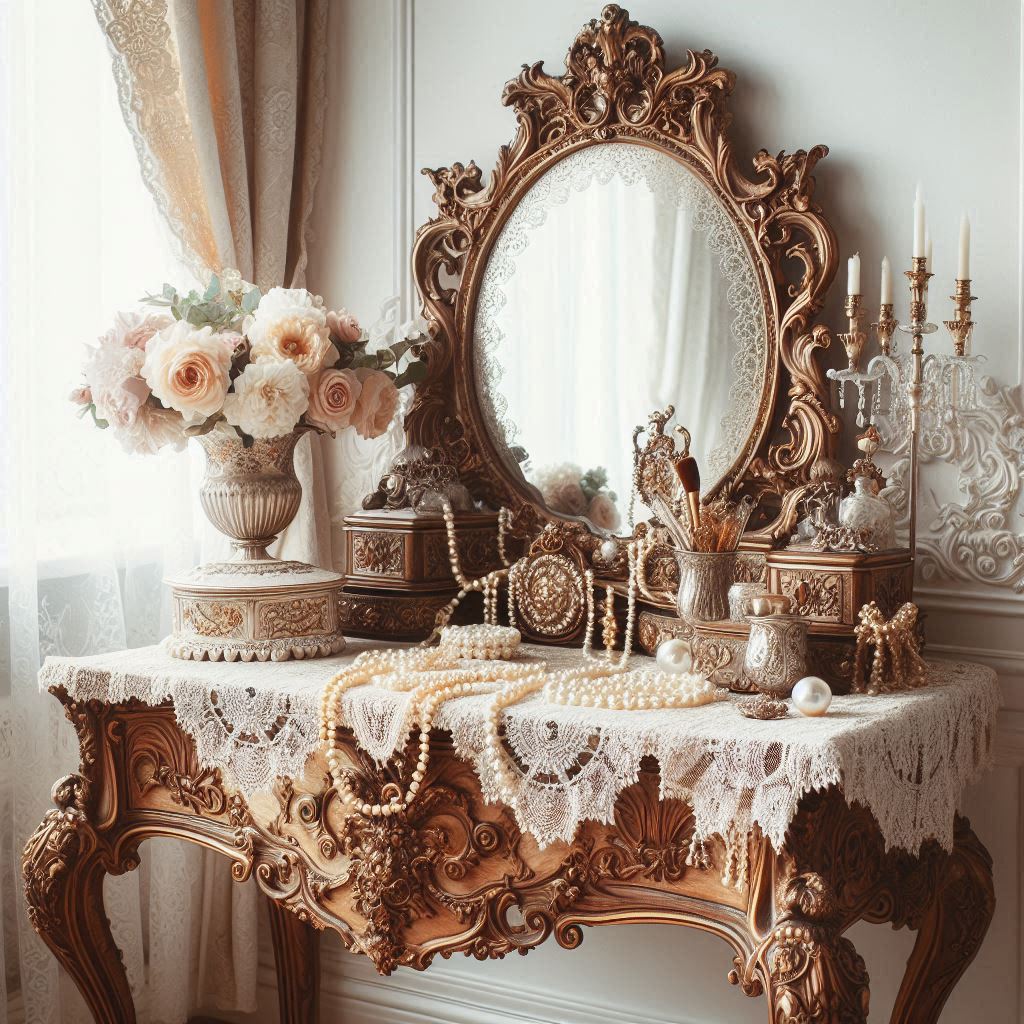 Antique or vintage vanities