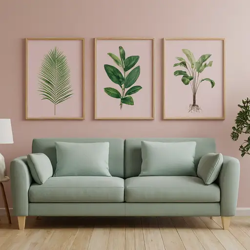 Creative Ideas to Adorn Your Pink and Green Wall