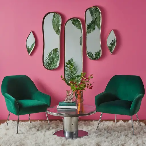 Creative Ideas to Adorn Your Pink and Green Wall