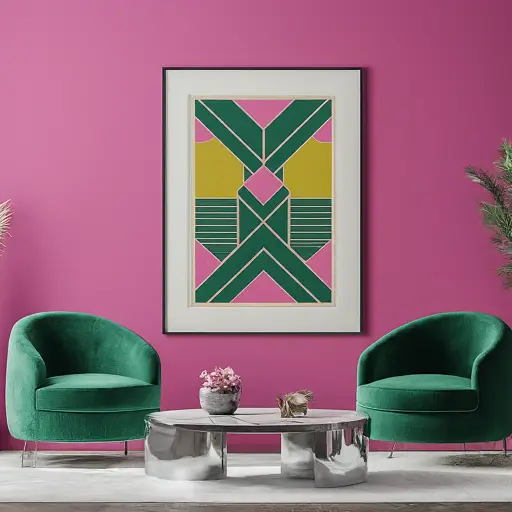 Creative Ideas to Adorn Your Pink and Green Wall