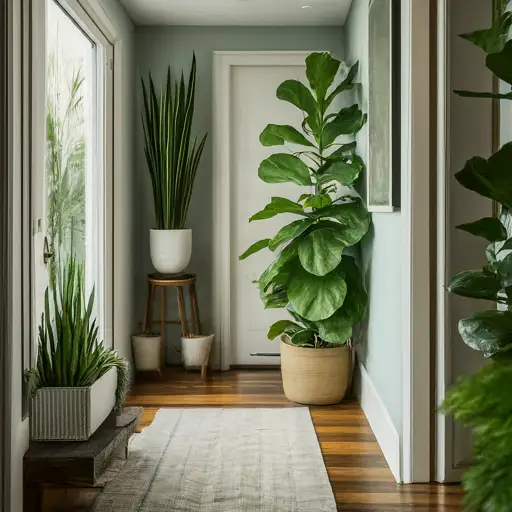 20 Design Ideas for Decorating Narrow Hallways and Empty Corners