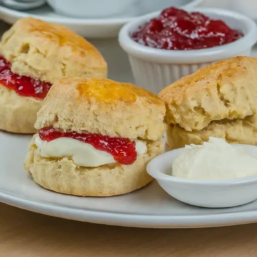 Scones and Jam Tea Party Food Ideas