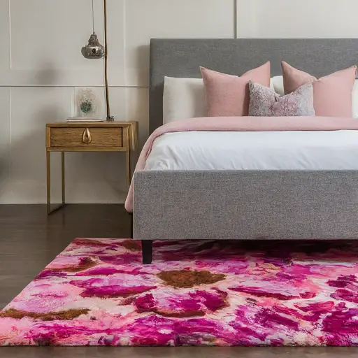 Pretty Pink Bedroom Ideas with Floral Themes