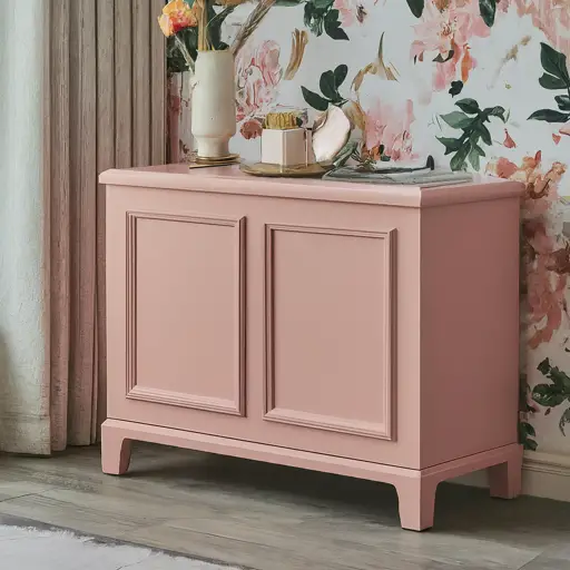 pink desk