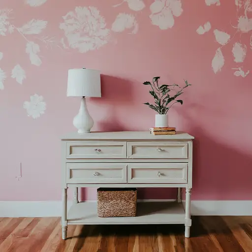 Pretty Pink Bedroom Ideas with Floral Themes