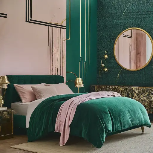  Green And Pink Bedroom Ideas Aesthetic