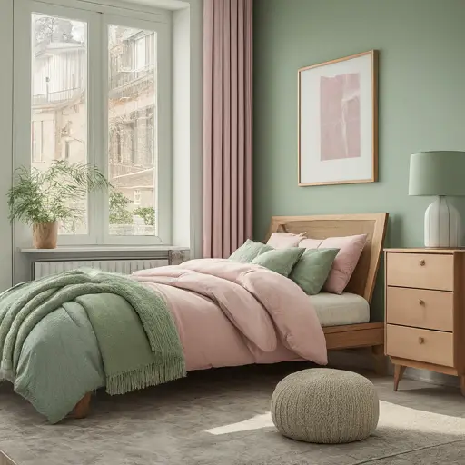  Green And Pink Bedroom Ideas Aesthetic