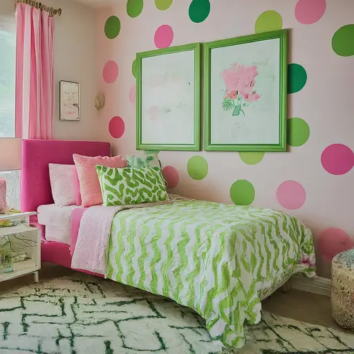  Green And Pink Bedroom Ideas Aesthetic