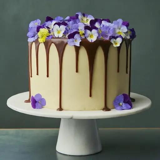  lovely wildflower wedding cake ideas