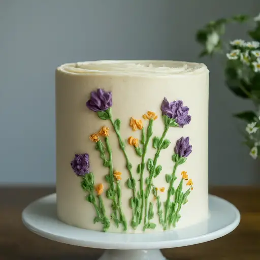  lovely wildflower wedding cake ideas