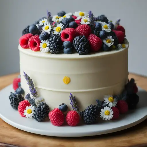  lovely wildflower wedding cake ideas