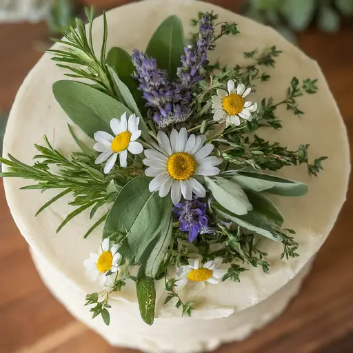  lovely wildflower wedding cake ideas