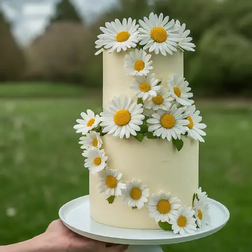  lovely wildflower wedding cake ideas